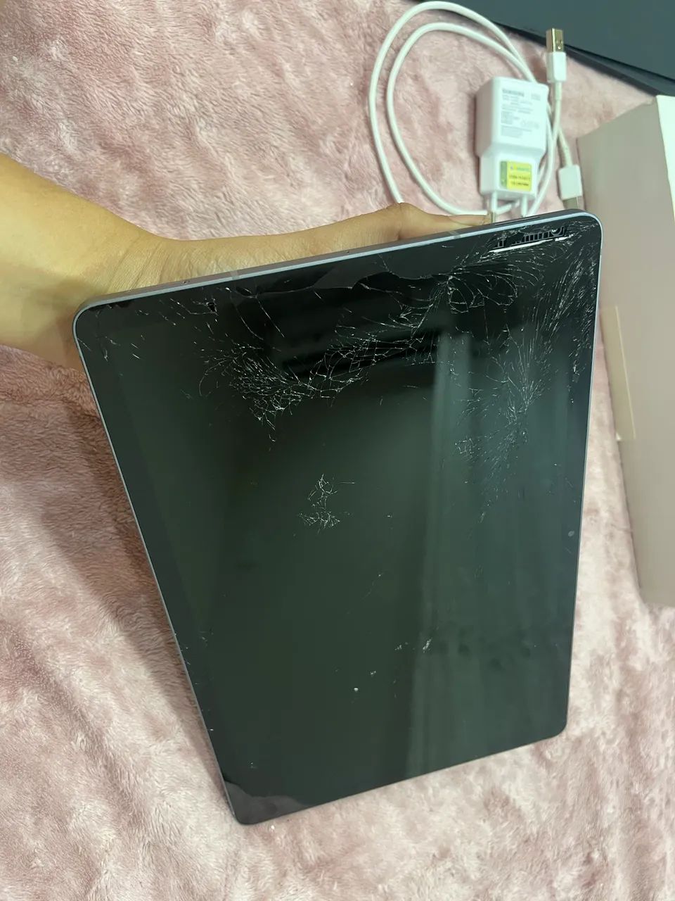 Tablet s10 lite FUNCIONANDO completo tela quebrada - Foto 3