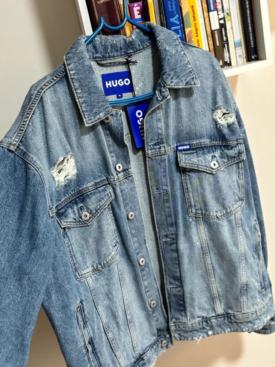 Jaqueta Jeans Hugo Nova 
