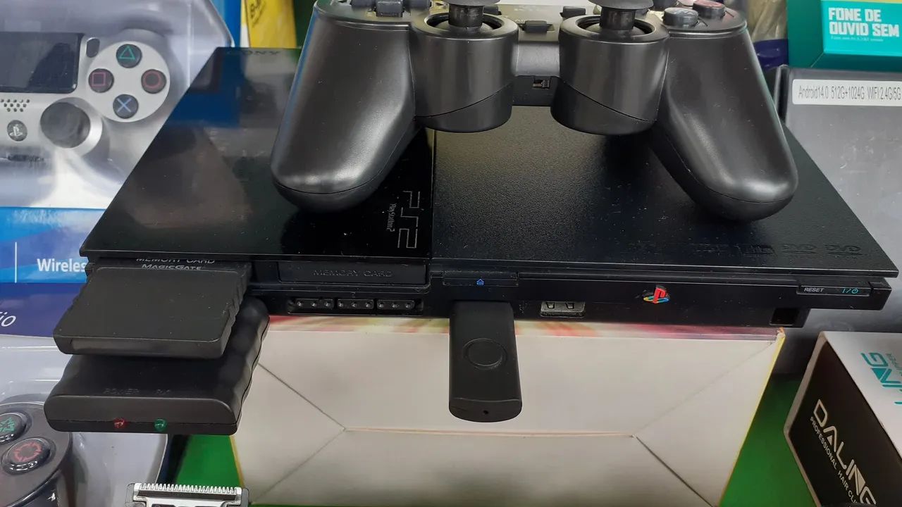 PS2 BEM CONSERVADO FUNCIONANDO CERTINHO 