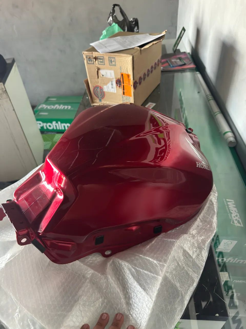 TANQUE DE COMBUSTÍVEL DA CB650R 26/27 - ORIGINAL - Foto 5