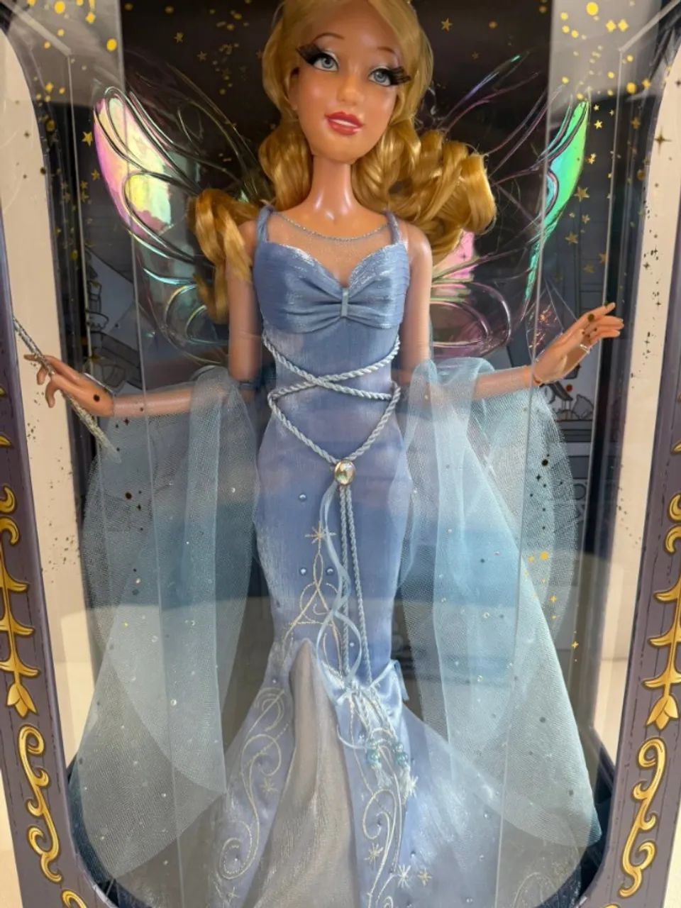BONECA FADA AZUL  DISNEY STORE EDICAO LIMITADA - Foto 5