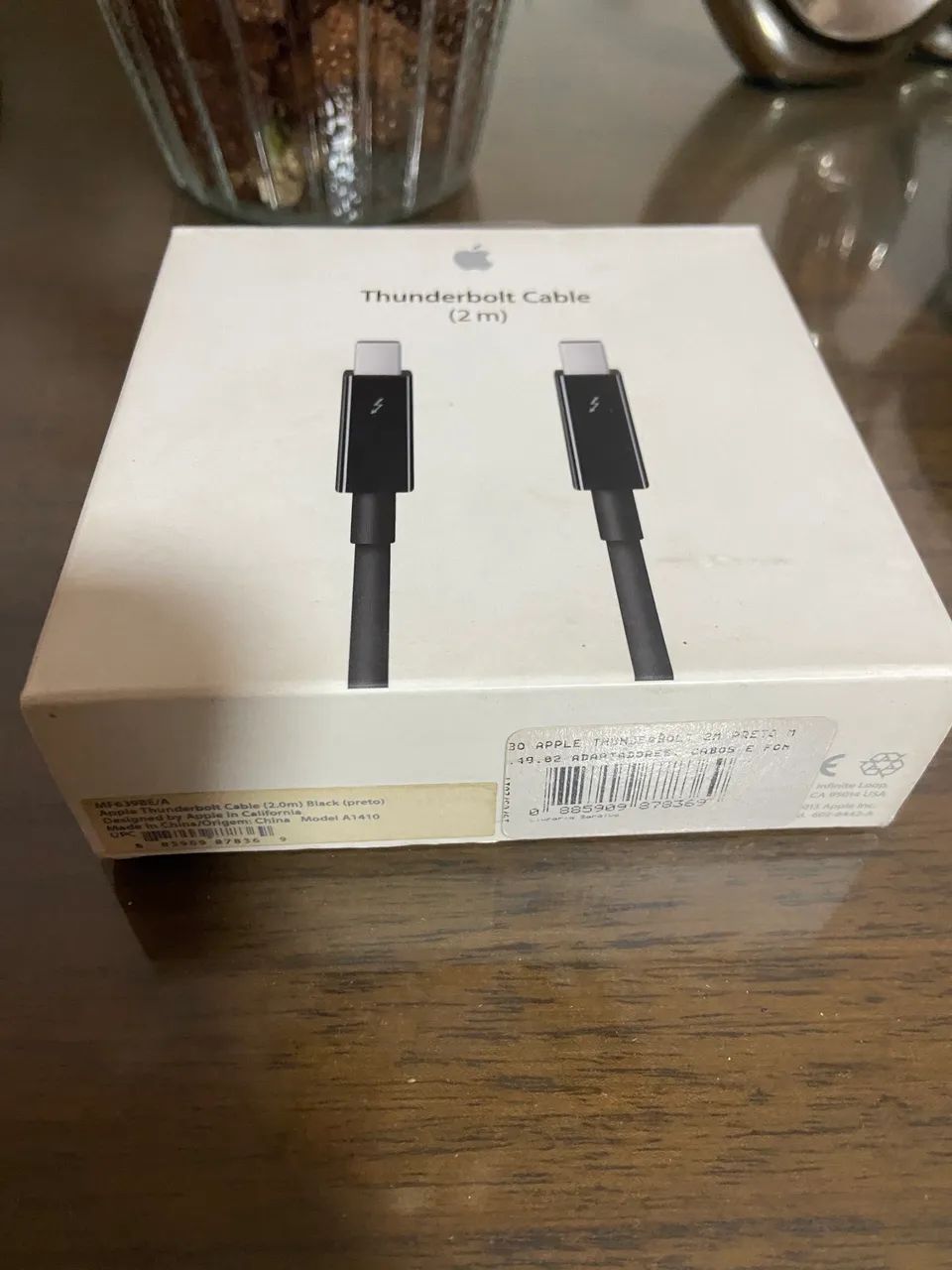Cabo Thundebolt 2 Apple Genuíno | NOVO | RARO