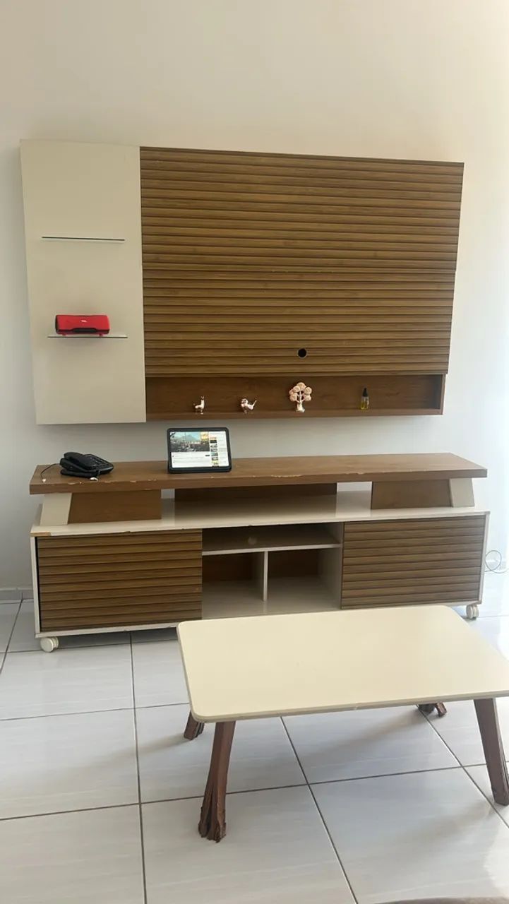Vendo Painel com rack e centro  - Foto 3