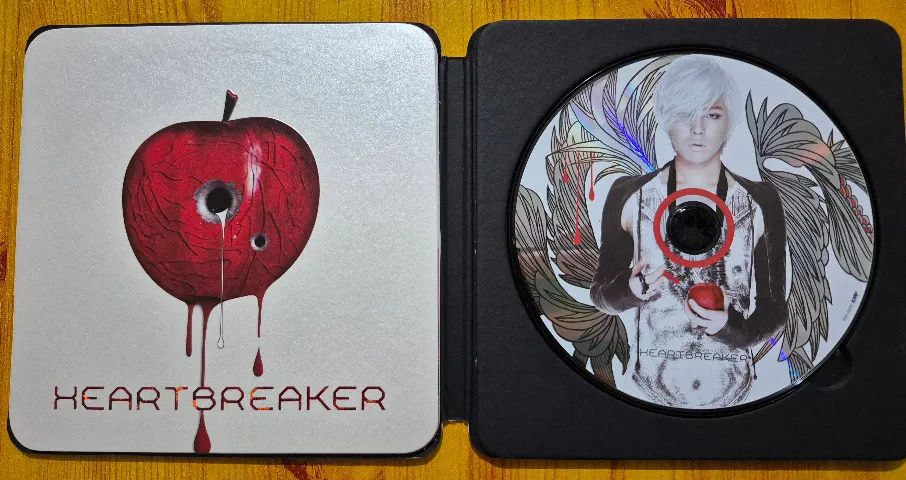 Álbum G-Dragon - Heartbreaker (1st Solo Album) Original - CDs