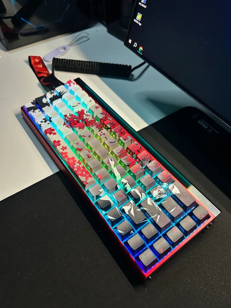 KIT KEYCAPS SAKURA PBT (novo) - Foto 3