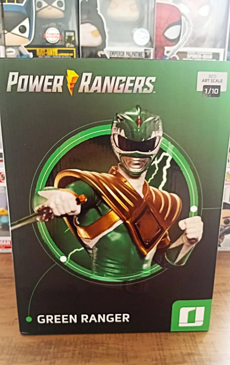 Iron Studios – Green Ranger Power Rangers – BDS Art Scale 1/10 – Figurine Neuve