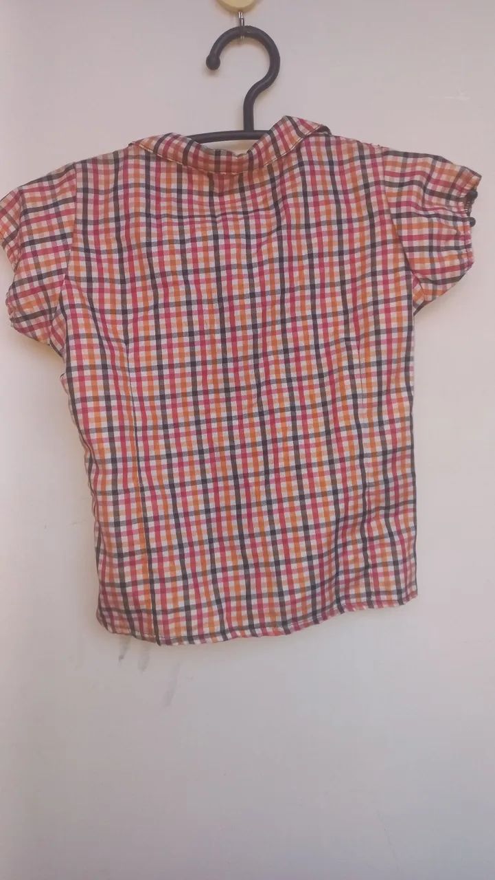 Camisa xadrez infantil  - Foto 5