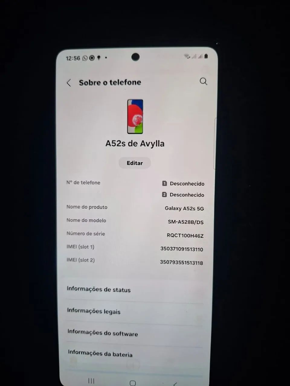 Vendo ou troco A52s - Foto 2