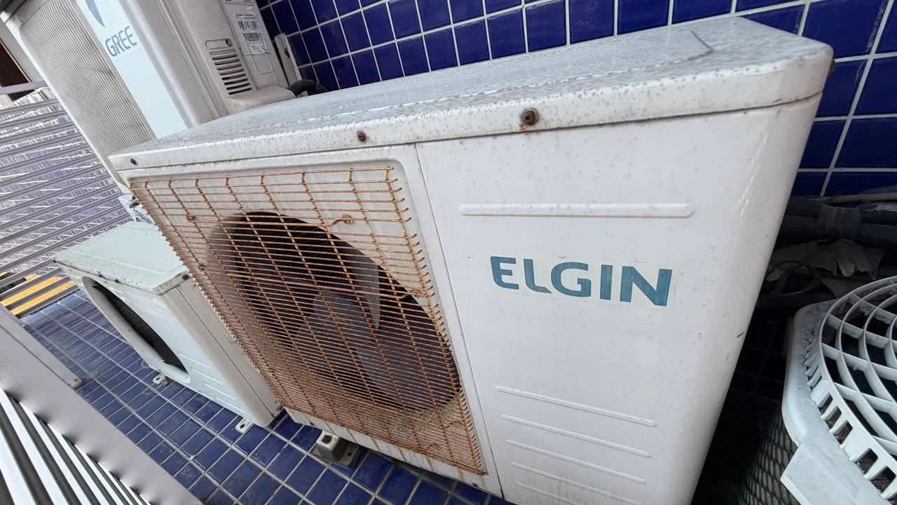 Ar Elgin 24 mil Btus (Funcionando e gelando normalmente) - Foto 4