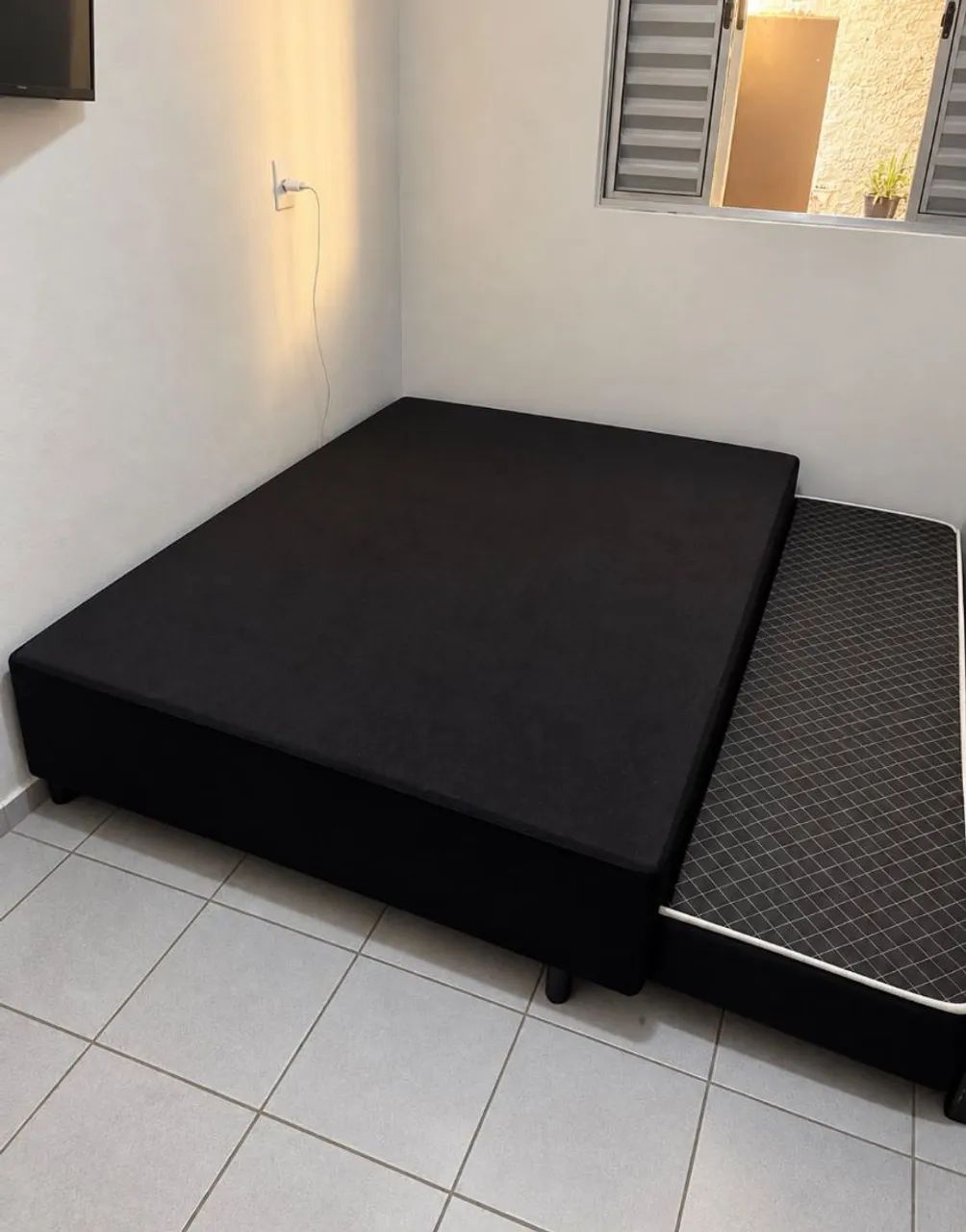 Cama Casal com Auxiliar 