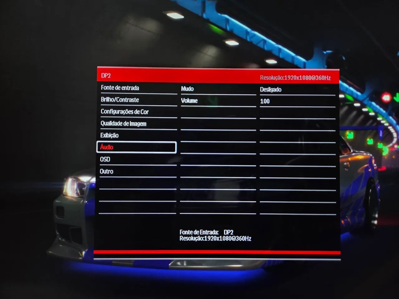 Monitor Gamer SuperFrame Epic 27" Full HD 360Hz Fast IPS - Foto 3