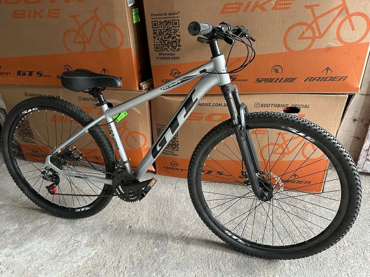 Bicicleta aro 29 gti Roma alumínio - Foto 4