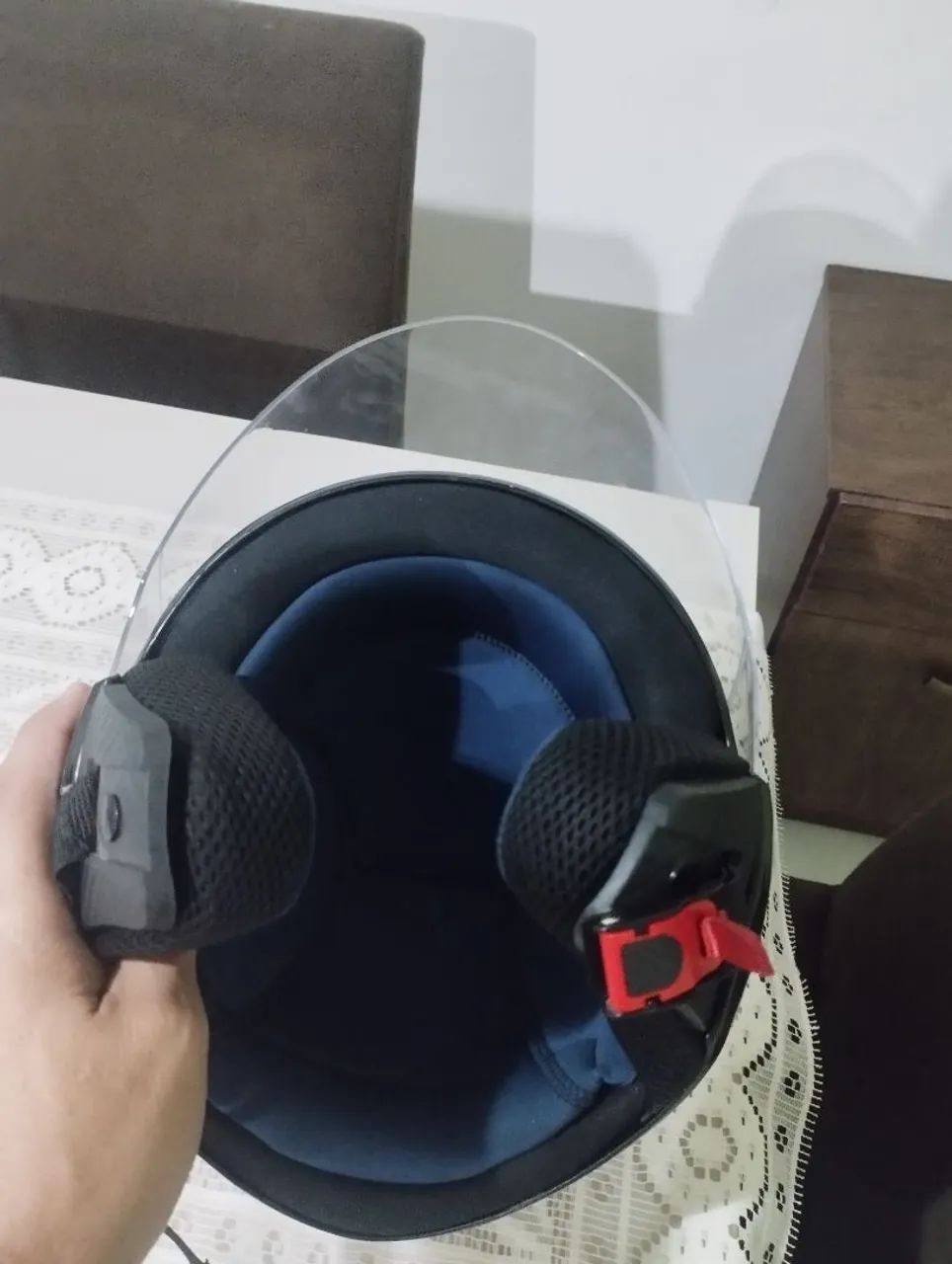 Capacete FW3 aberto  - Foto 3
