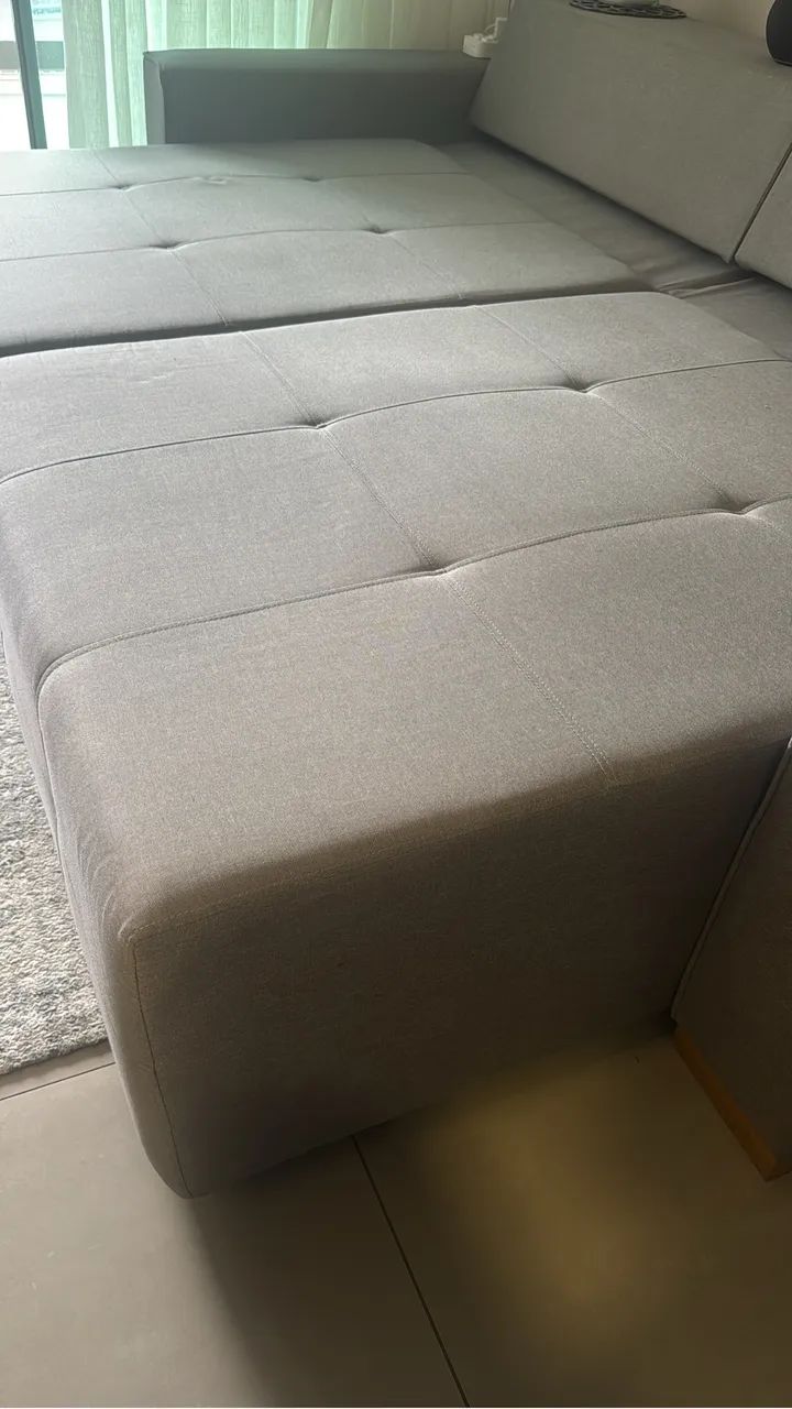 Sofá de linho retrátil  - Foto 4