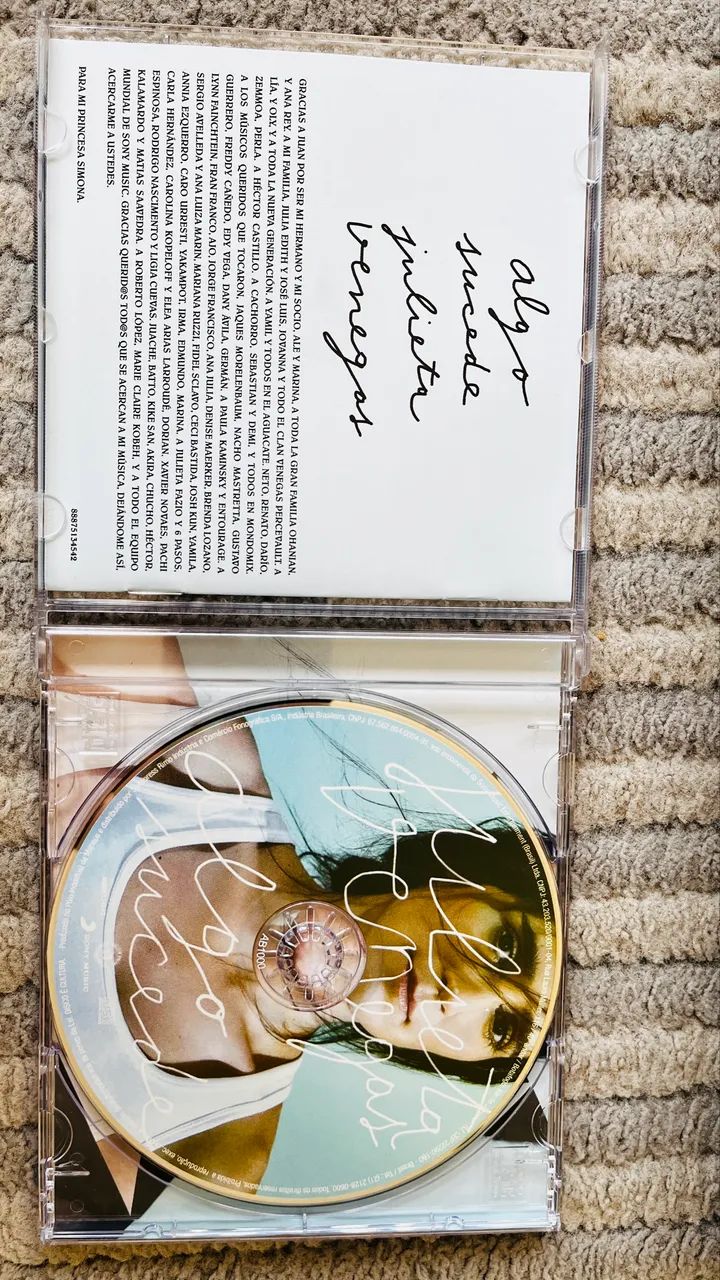 CD JULIETA VENEGAS MTV UNPLUGGED  - Foto 4