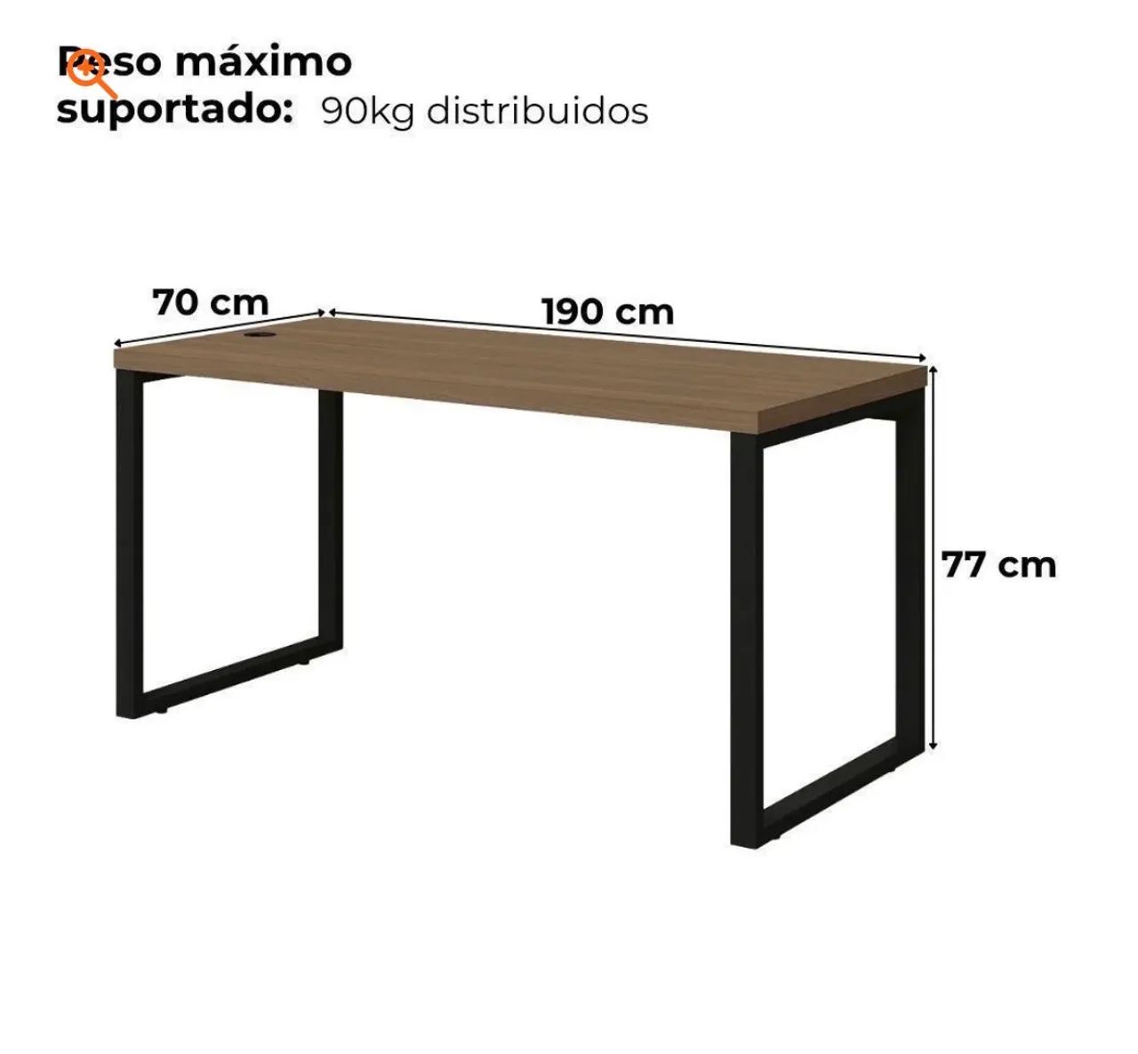 Mesa Kappesberg 1,90m  Munique Carvalho - Foto 4