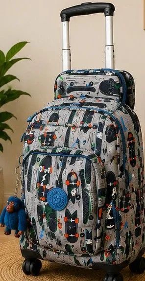 Bolsa/Mala Kipling - Pouco Usada - Foto 2