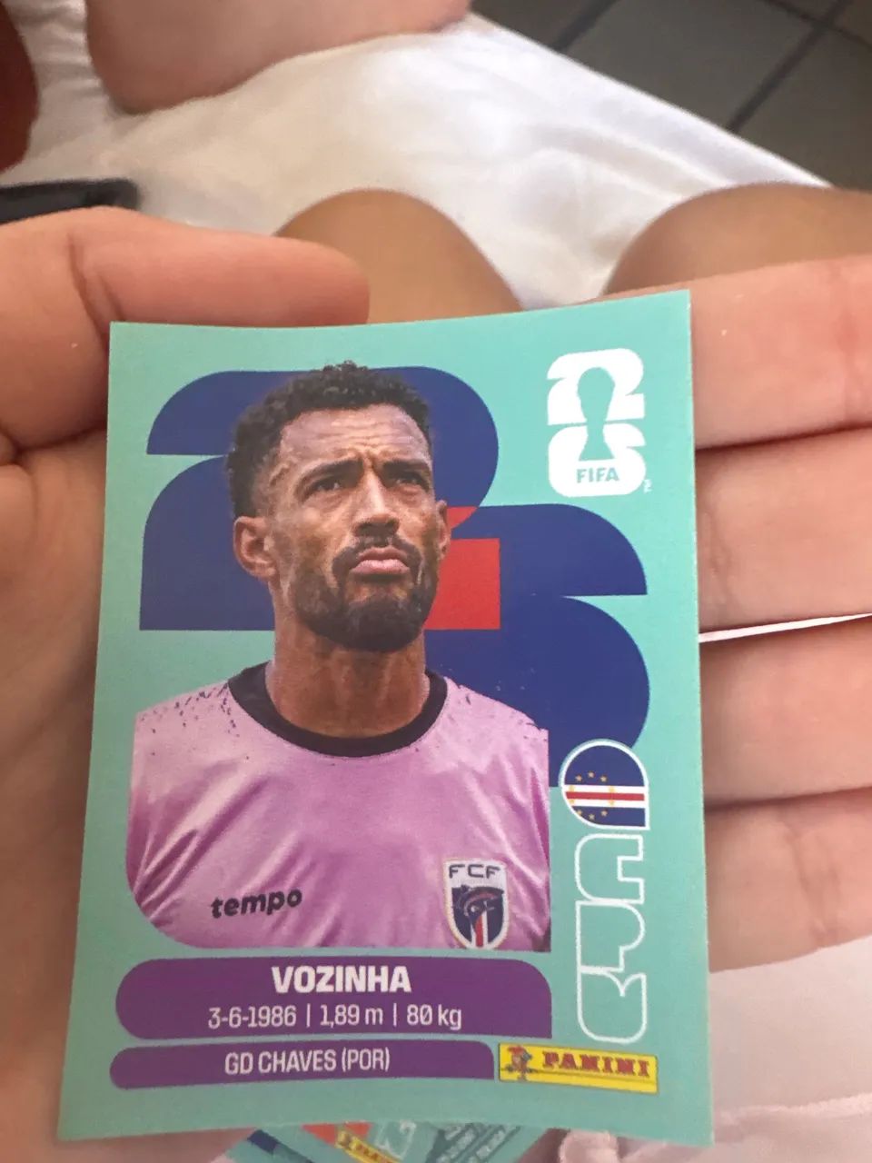 Figurinha da copa