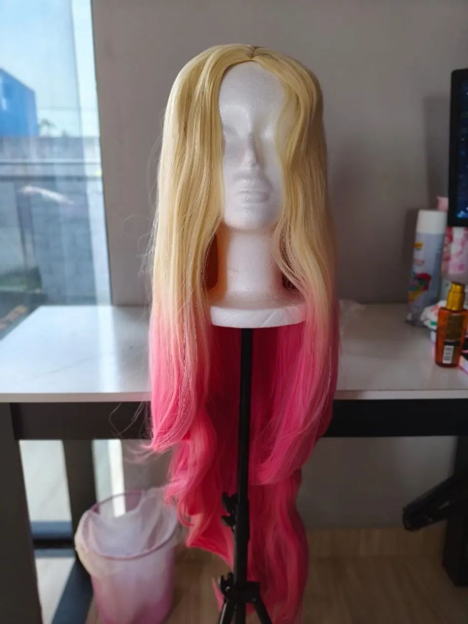 Peruca Cosplay Ahri KDA All Out - Foto 2