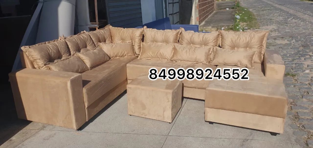 Sofá de canto com chaise  - Foto 3
