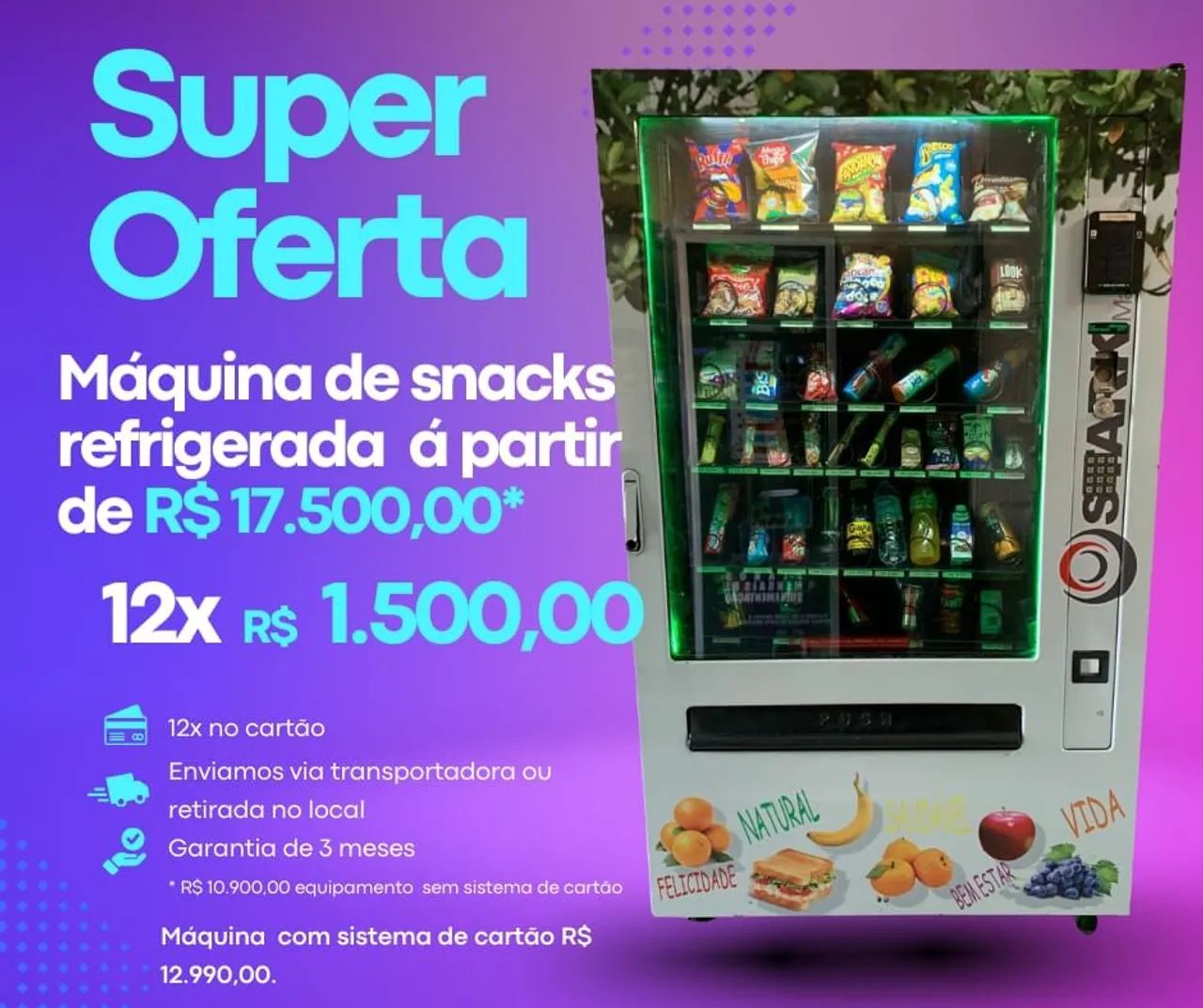 Vending machine, vários modelos - Oportunidade  - Foto 4