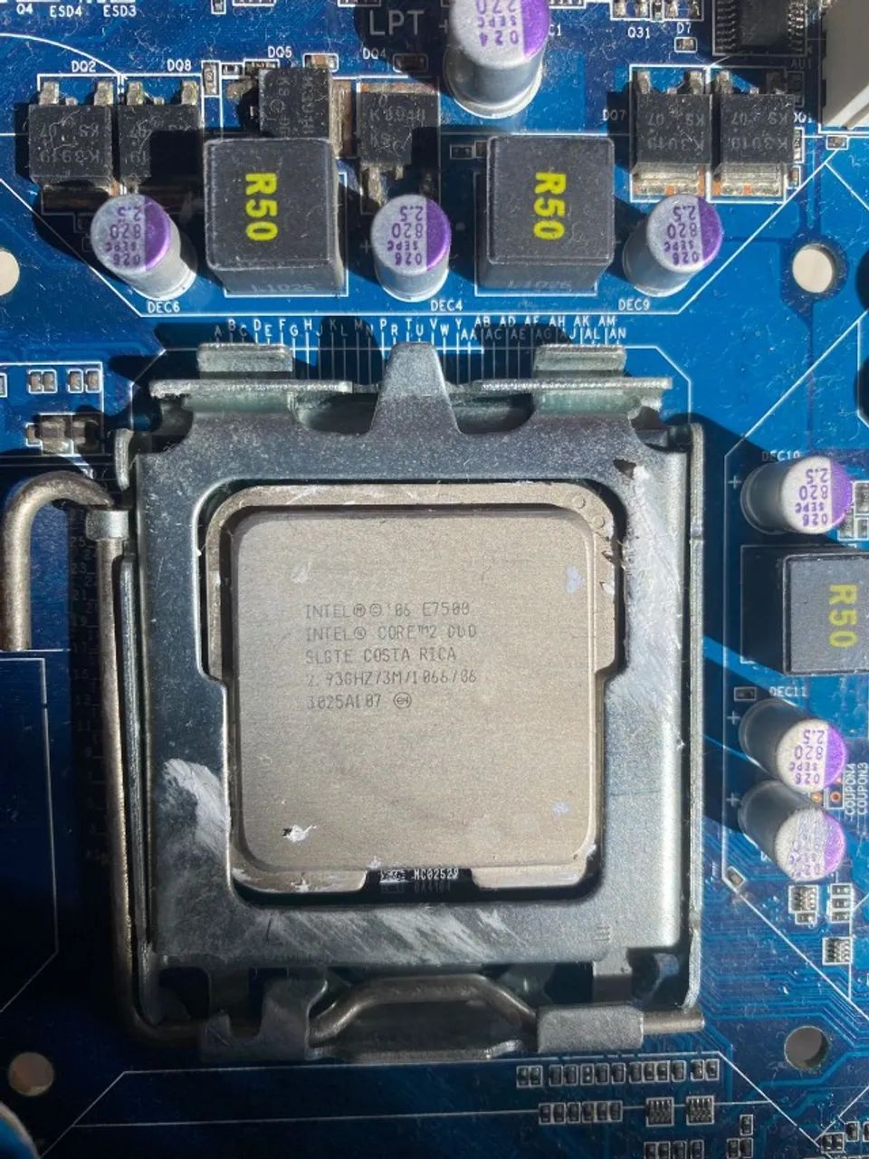 PC Kit Intel Core 2 Duo E7500 + Placa-Mãe + 4GB RAM DDR2 - Foto 2