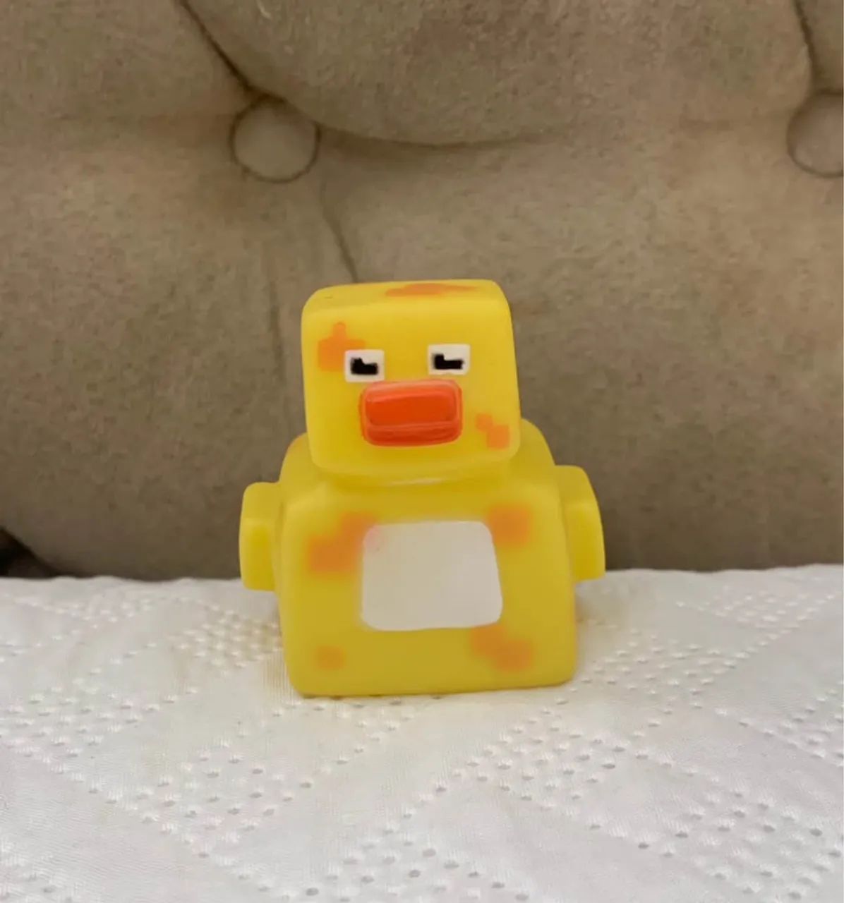 Patinho de Borracha Colecionável Minecraft