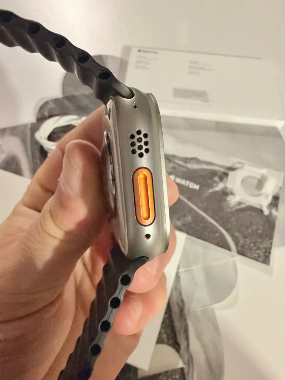Apple Watch Ultra 1 49mm ( Caixa e acessórios) - Foto 4