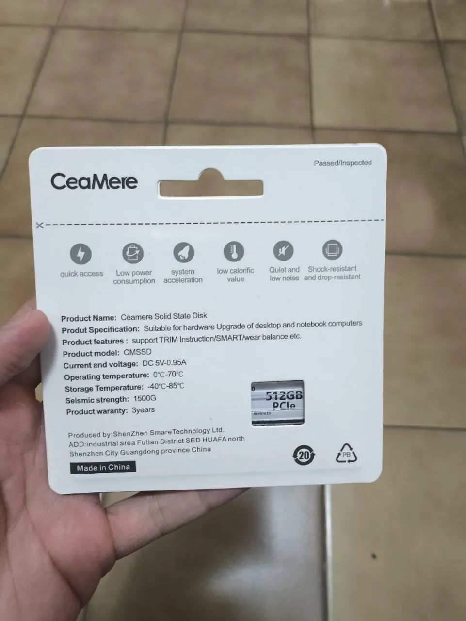 SSD M2 Nvme 2280 512gb - Anápolis  - Foto 4