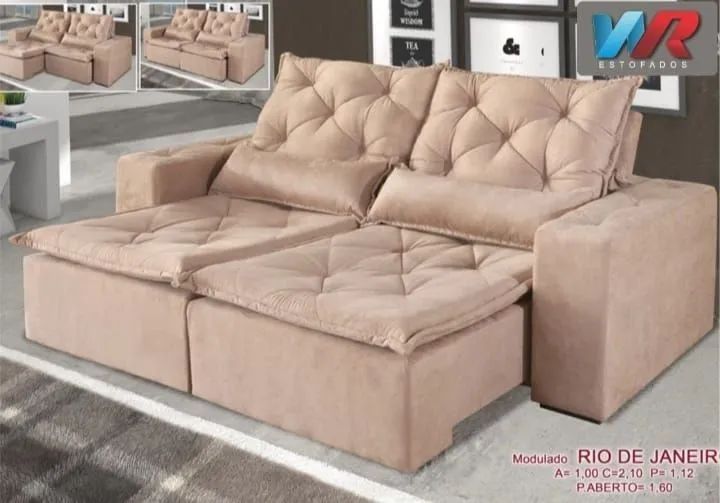 Sofá Retrátil e Reclináveis  - PROMOÇÃO - Foto 2