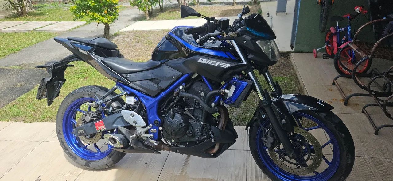Yamaha mt03 2019 azul - Foto 2