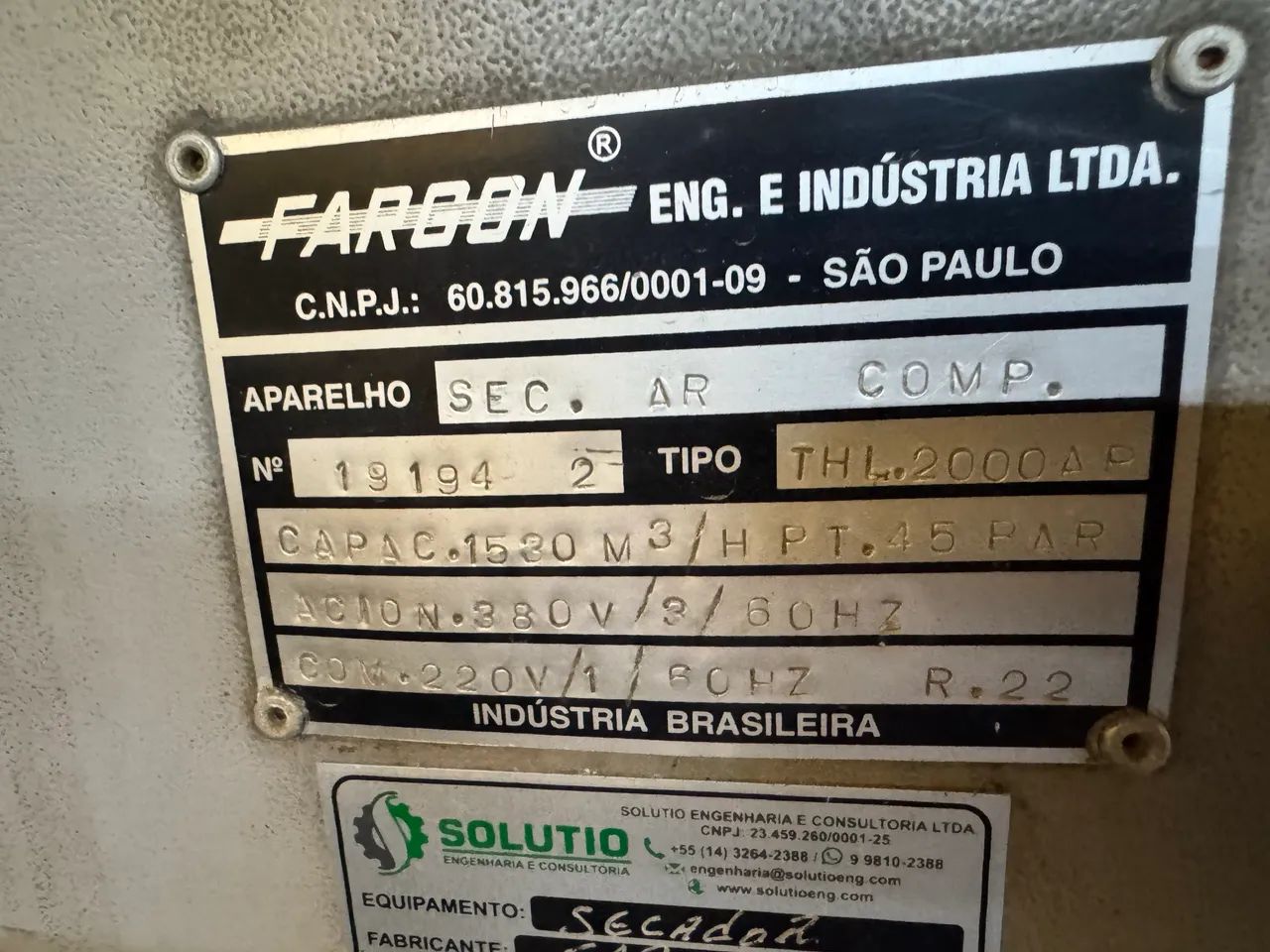 Secador de ar comprimido  - Foto 3