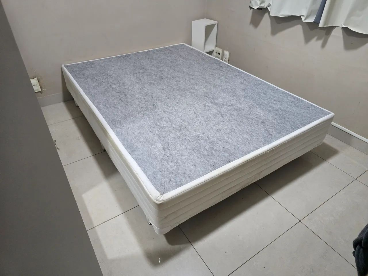 Base box casal cama