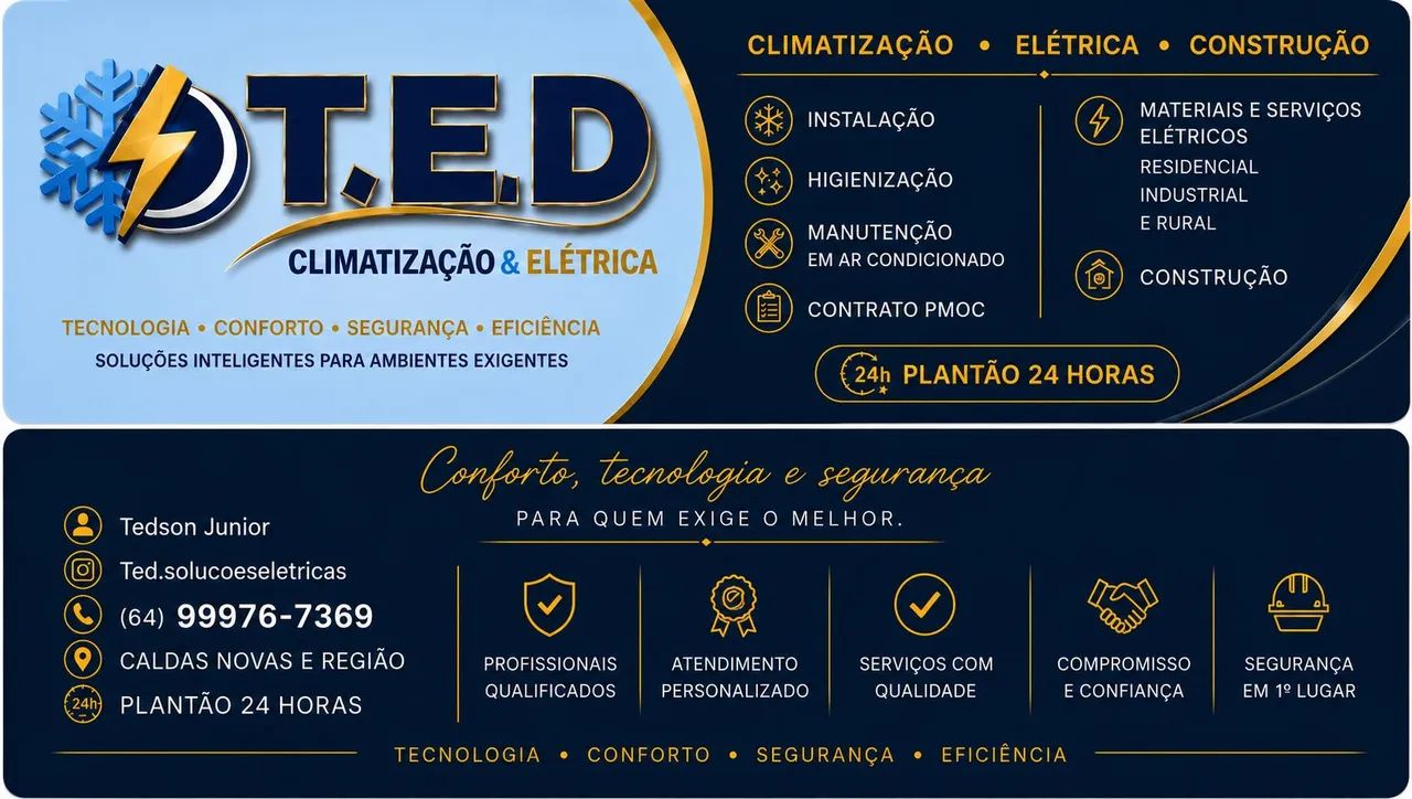 Ar condicionado e Elétrica 