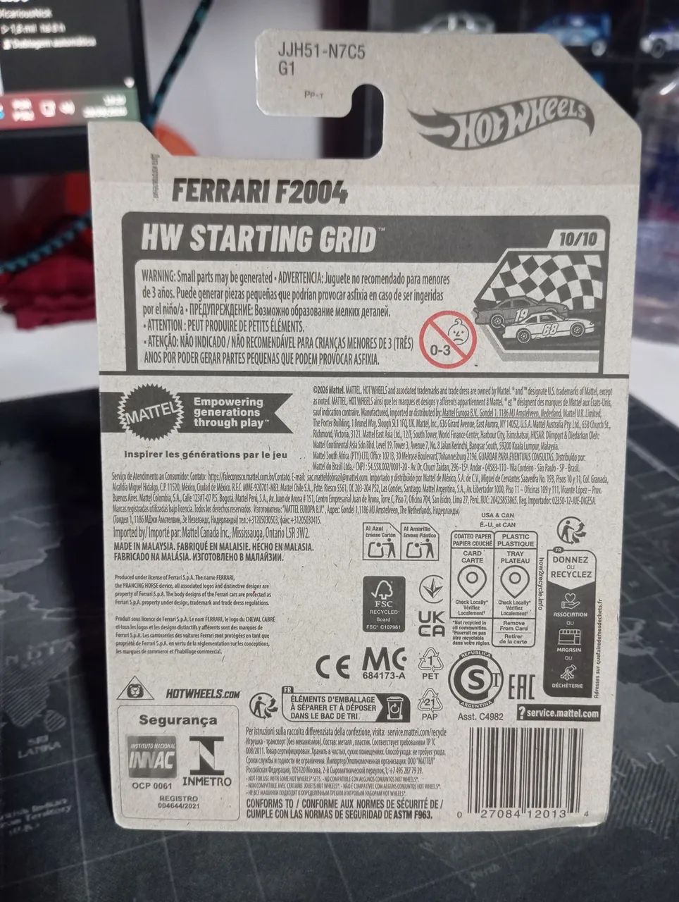 Ferrari F2004 Hotwheels  - Foto 4