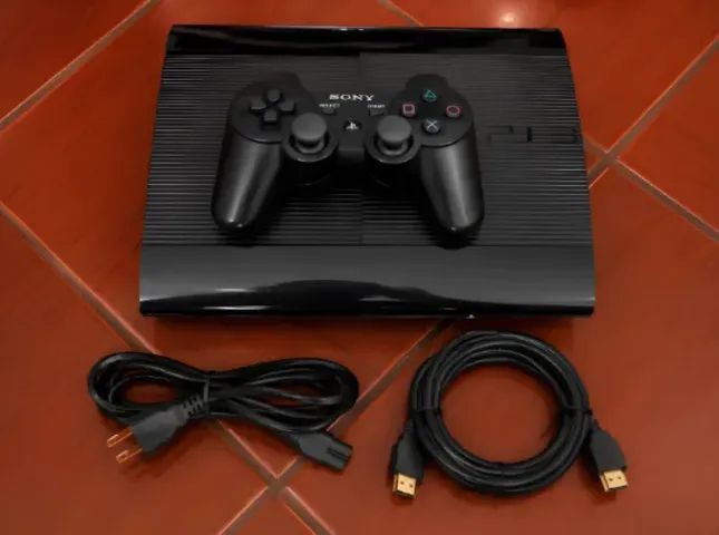 ? PS3 Slim desbloqueado com HEN ? completinho e pronto pra jogar