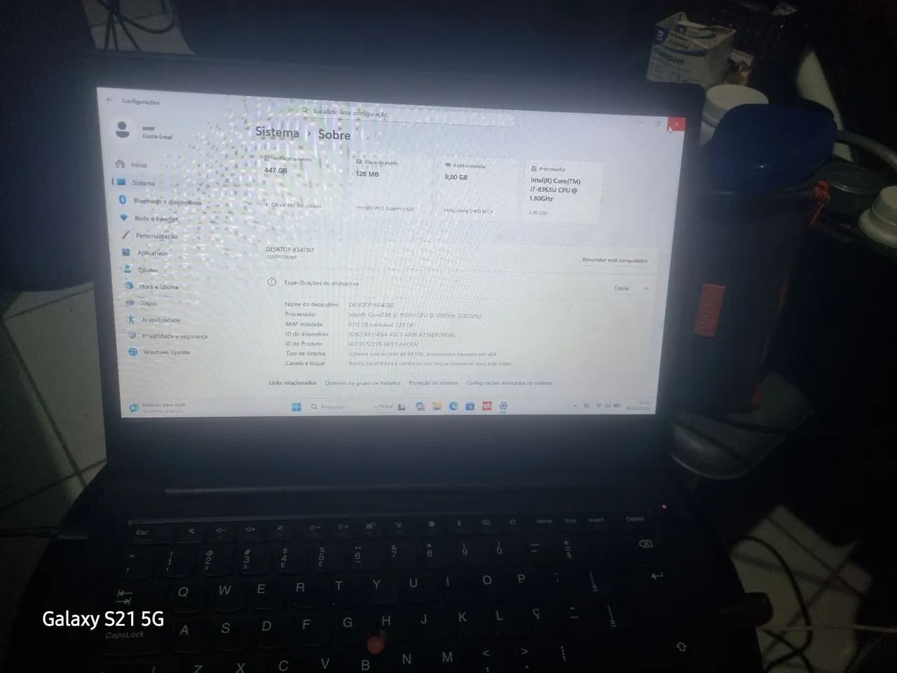 LENOVO THINKPAD i7 480GB  - Foto 3