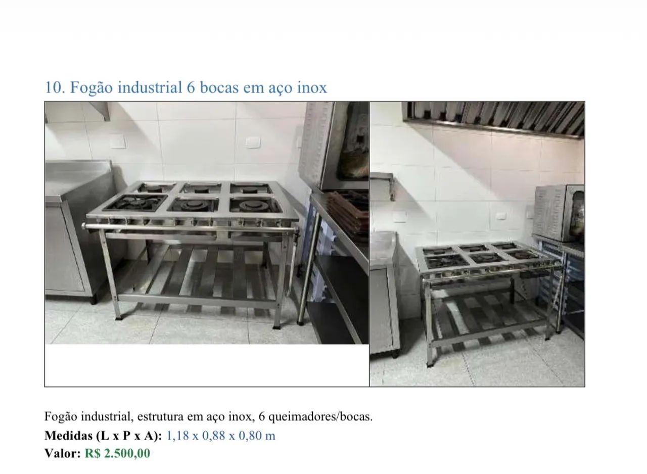 Fogão industrial  - Foto 3