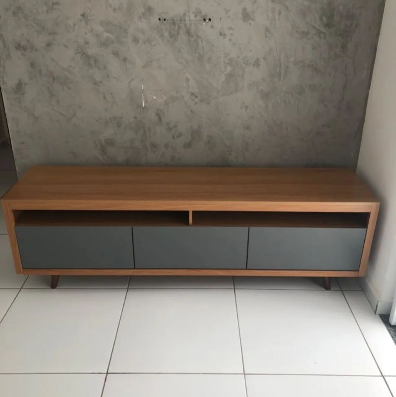 PROMOÇÃO URGENTE - Rack 100% MDF Edina para TVS de até 55 POLEGADAS Disponível - Foto 2