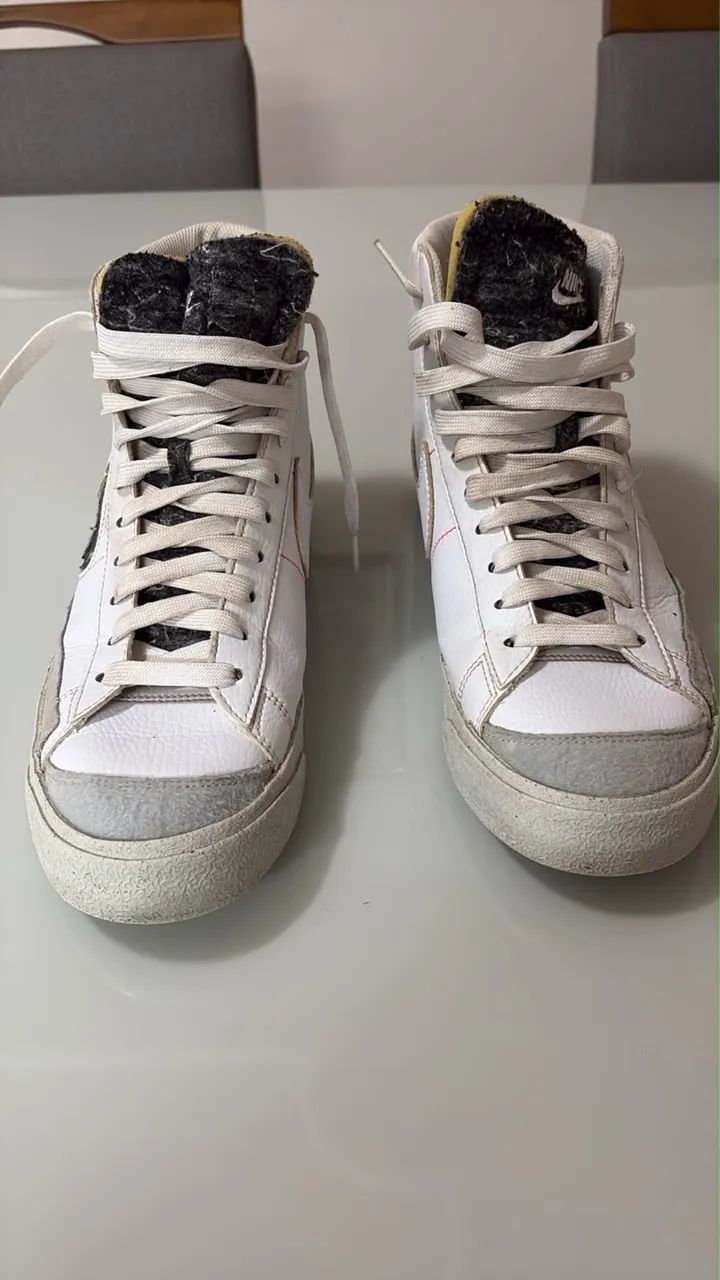 Nike Blazer '77 Vintage Mid Recycled Wool Pack - White Light - Foto 2