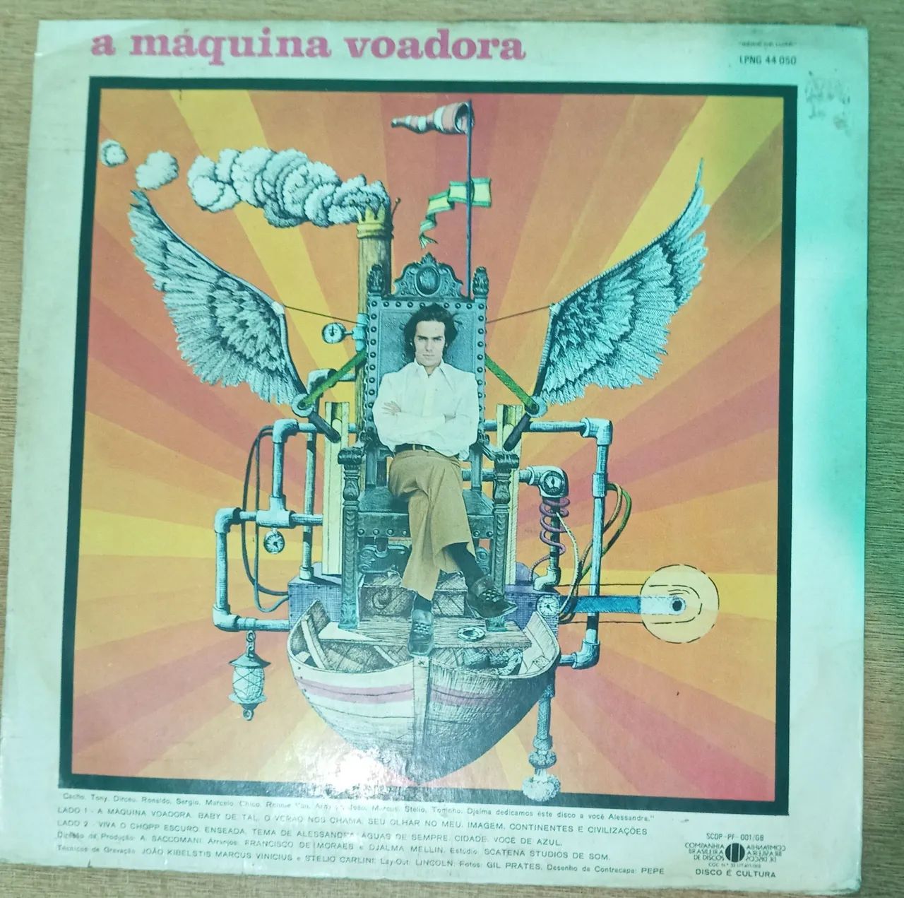 LP Vinil Ronnie Von - A máquina voadora - Foto 2