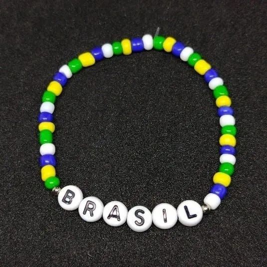 Kit pulseiras BRASIL Rumo ao Hexa - Foto 2