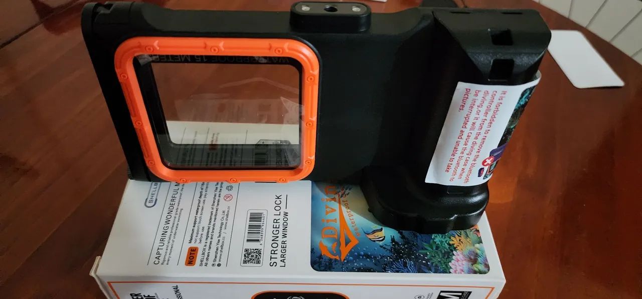 Case de mergulho para celular - Foto 4