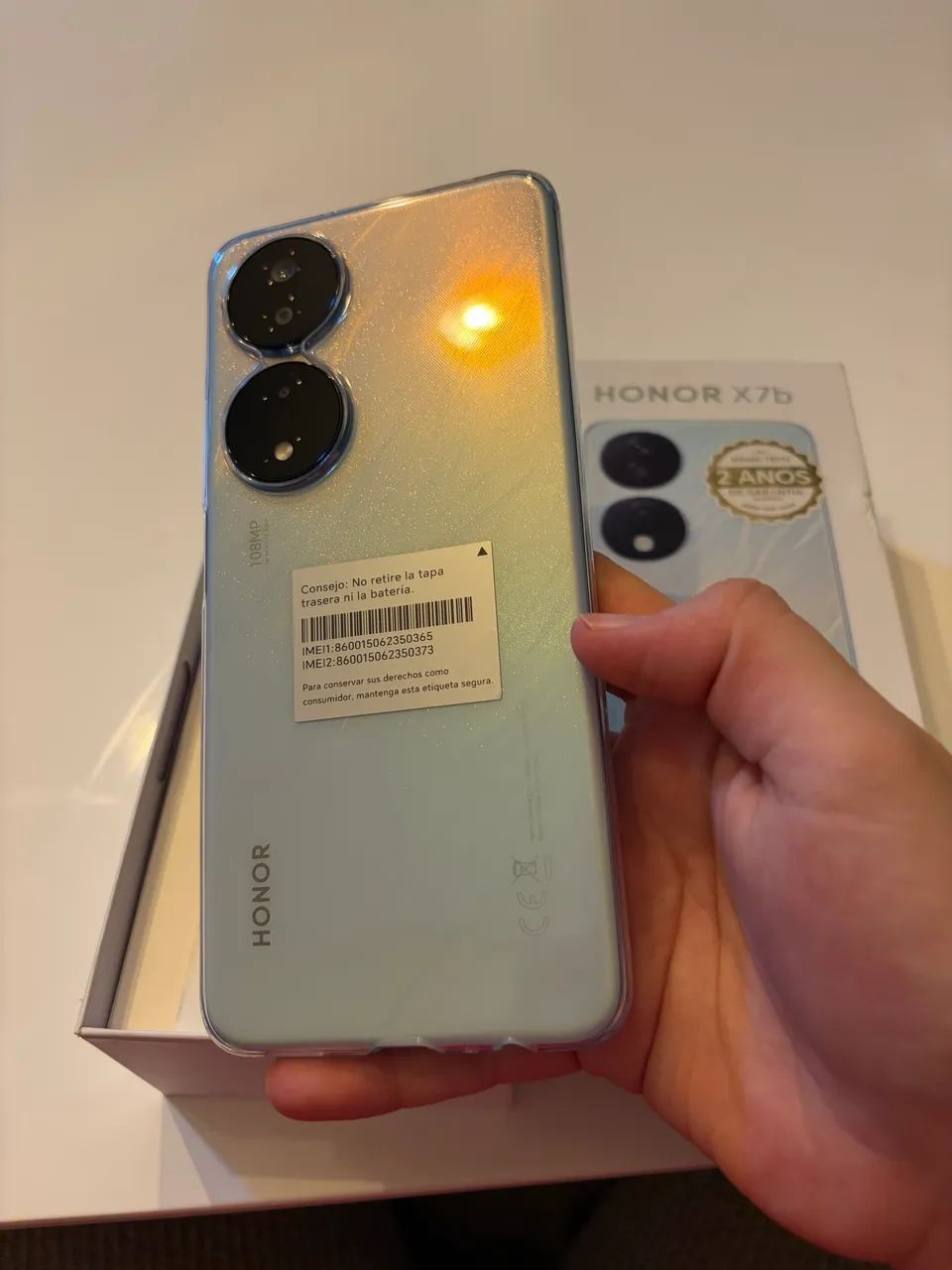 HONOR x7b prata - Foto 2