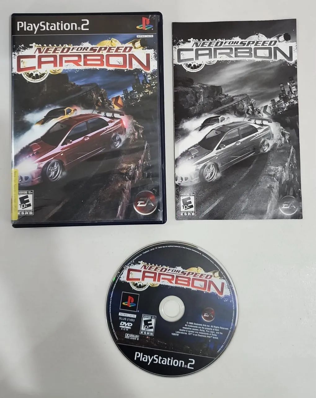 Nerd For Speed Carbon - PS2 