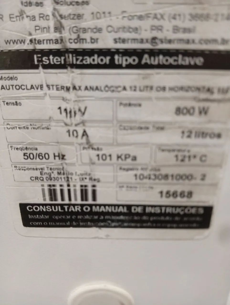 Esterilização Autoclave Starmax Extra 12li umtros - Foto 4