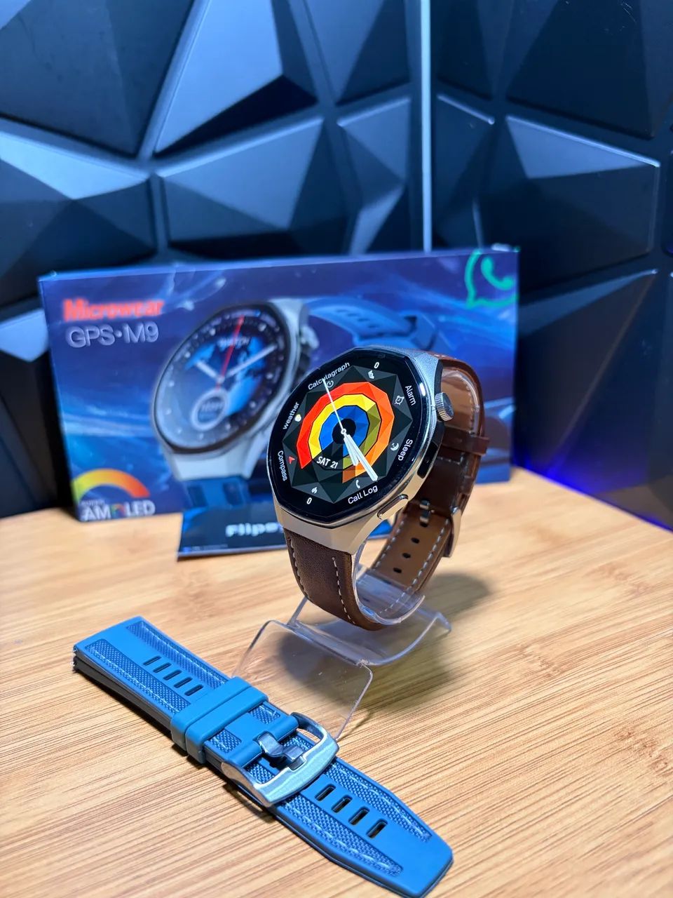 Smartwatch M9 Gps integrado com camera (Garantia)