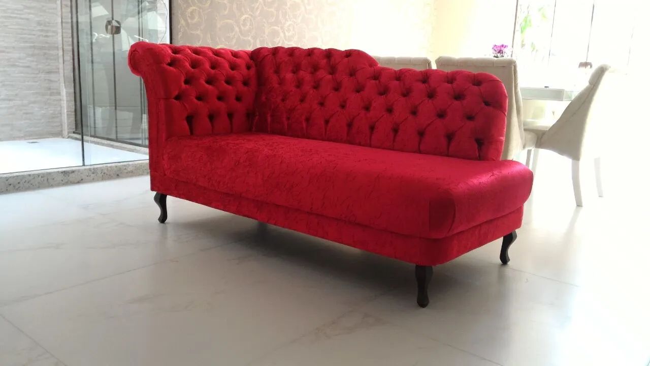 Recamier modelo Luis XV (nova e Fabricação sob medida - Foto 4