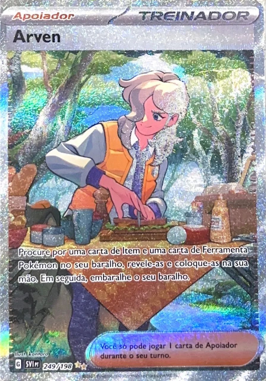 CARTA POKÉMON - ARVEN