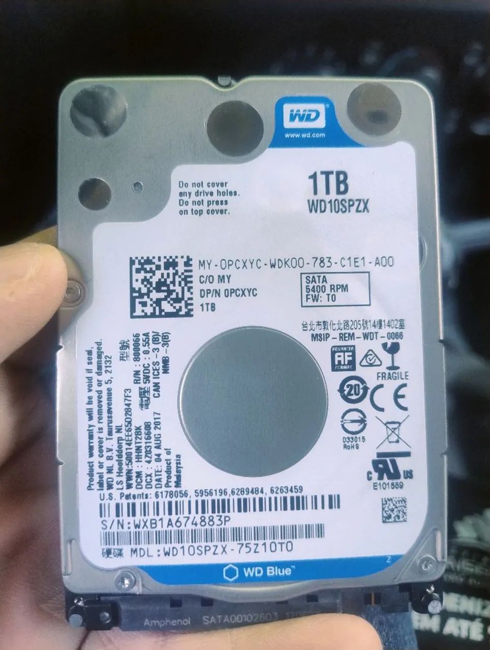 HD Notebook 1TB
